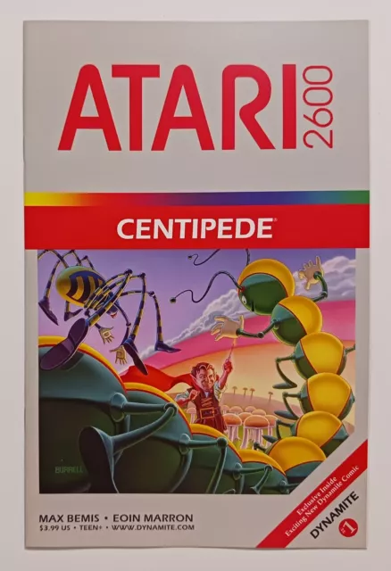 Centipede #1 Comic Atari 2600 Classic Game Art Cover D Variant Near Mint