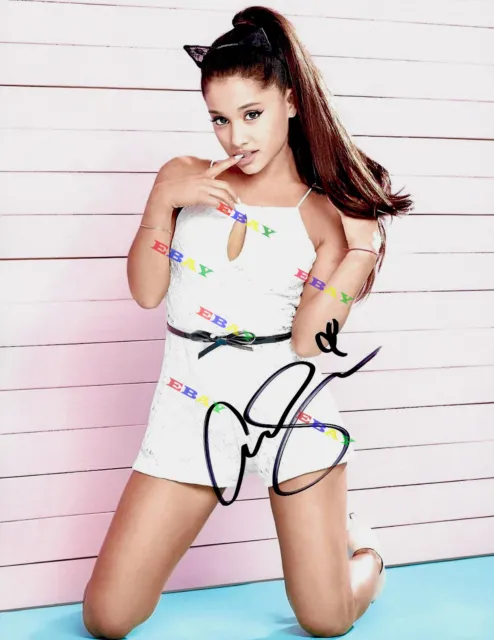 Ariana Grande Autographed signed 8x10 Photo Reprint