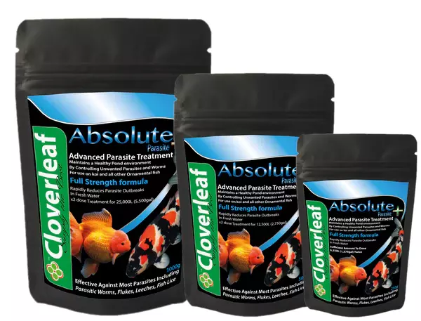 1KG Cloverleaf Absolute Parasite Plus + Freshwater Treatment Koi Pond Fish