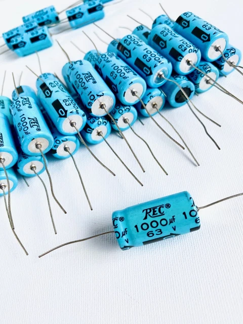 Bajo Electrico 5 X CONDENSATEUR CHIMIQUE &Eacute;LECTROLYTIQUE 1000&micro;F 1000uF 25V -40+105&deg;C Coleccion De Minerales