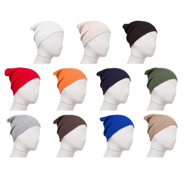 Combed Cotton Beanie for Newborns and Infant Girl and Boy Babies (Ships from US)