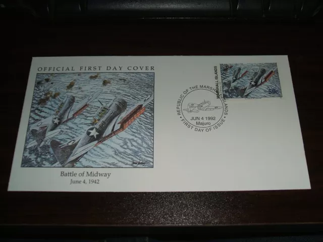 Marshall Islands - 4th June 1992 - Battle of Midway - FDC