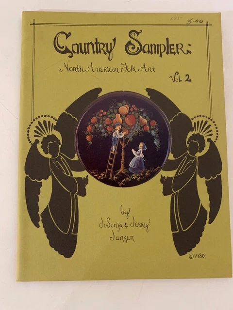 Country Sampler North American Folk Art Vol 2 1980 JoSonja y Jerry Jansen
