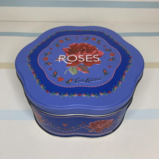 CATH KIDSTON CADBURYS Roses Empty Tin 2022 Small Floral Shape - 442g ...