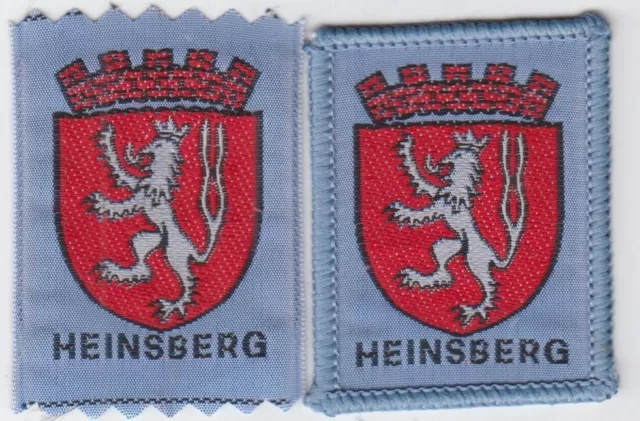 Boy Scout Badges Ext HEINSBERG British Scts W Europe ribbon+bound