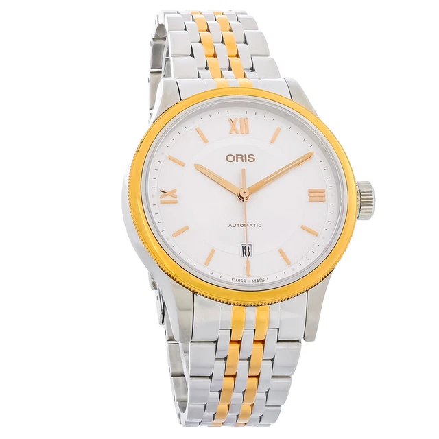Oris Classic Date Mens Swiss Automatic Watch 01 733 7719 4371-07 8 20 12 Oris Classic Date Mens Swiss Automatic Watch 01 733 7719 4371-07 8 20 12