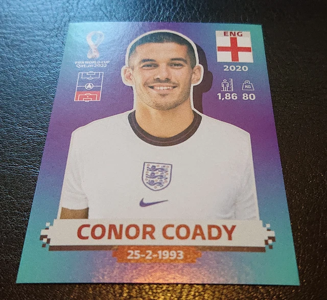PANINI WORLD CUP 2022 Qatar Stickers ENG6 ENGLAND CONOR COADY £1.