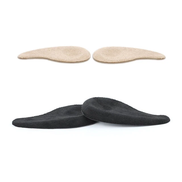 2 paia speroni tallone solette inserti per tallone correttivi forma a cuneo