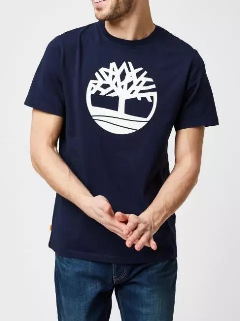 T-Shirt Herren TIMBERLAND Kennebec River Tree Logo Dark Sapphire M Wahl = P