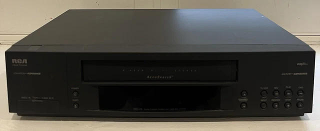 RCA VR692HF 4 Head Hi Fi VHS VCR Player Recorder Tested No Remote $69. ...