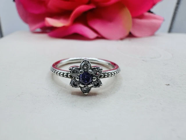 Cz Ring 190949cz New NO BOX Pandora Size 50 Shimmering Delicate