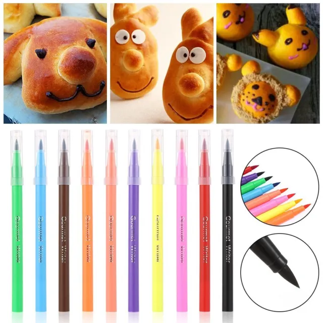 DIY Fondant Draw Tool Pigment Pen Food Coloring Cake Brush Drawing