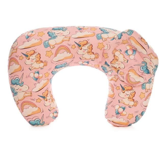 Juego de 2 piezas de almohada de lactancia materna en forma de Cojín de cintura cuidado del bebé (3)