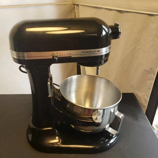 KITCHENAID PROFESSIONAL HD Stand Mixer KG25H0XOB5 Black 10 Speed 475 W