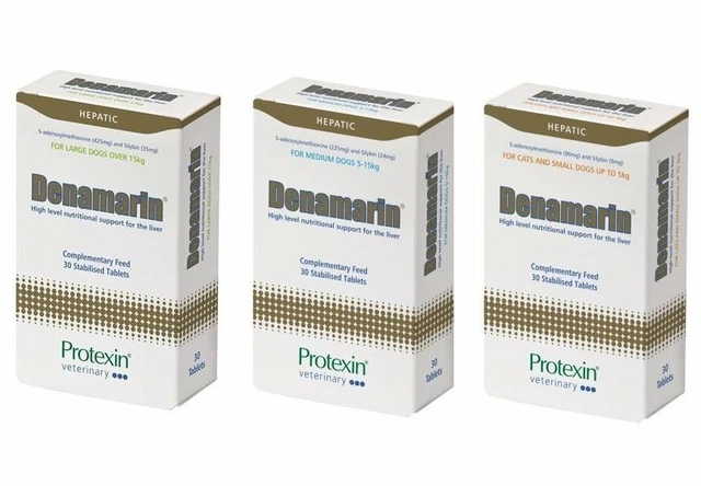 PROTEXIN DENAMARIN LIVER Supplement for Dogs Cats Dogs Cats Liver Hepatic 31.77 PicClick UK