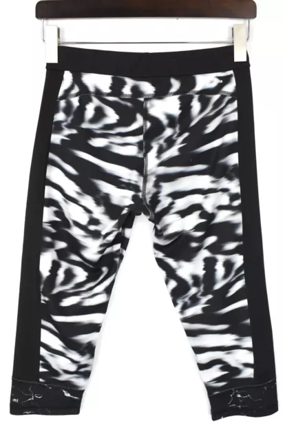 Adidas Techfit Climalite Leggings Femmes M Capri à Motifs Extensible