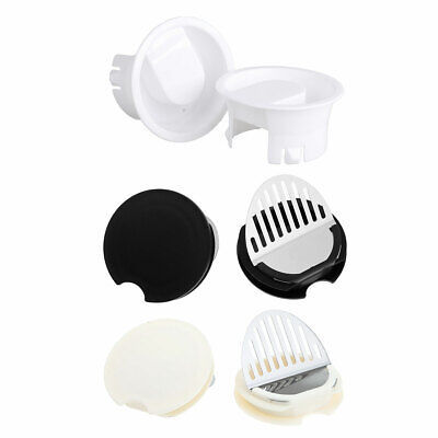 2Pcs Water Carafe Lids Spill-Resistant Cover Stopper Strainer For Glass Pitcher