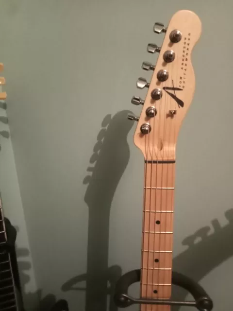 Manche Guitare Tom Anderson 21 Cases type Tele, Erable Ramené De Los Angeles