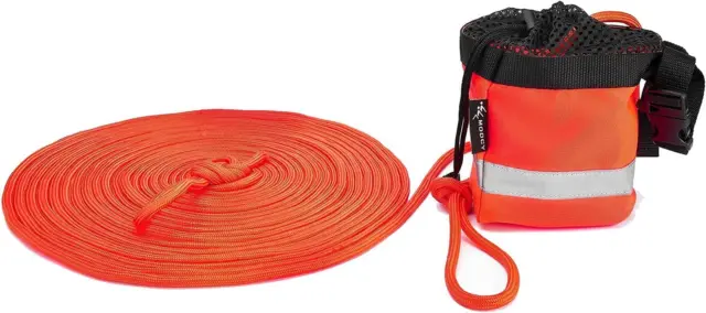 MOPHOEXII Water Rescue Throw Rope Bag with 50/100 Feet of 5/16" Floating Life Li