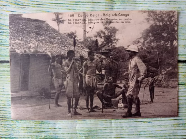 Carte Postale du Congo-Belge