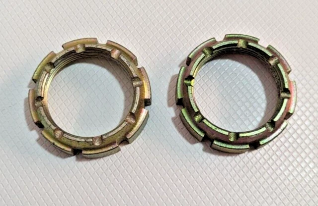 Lot of 2 Brake Chamber Lock Hex Nut MRAP FMTV ATV Military 5310013915248 New