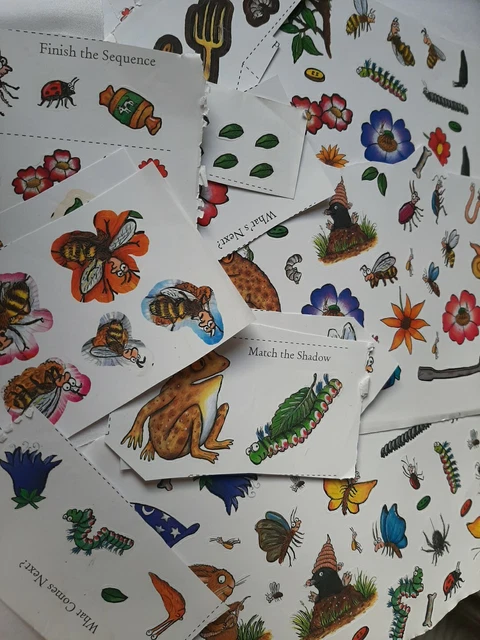 Nature Animal Flower Stickers. Card Making. Scrap Booking. Crafting Bundle