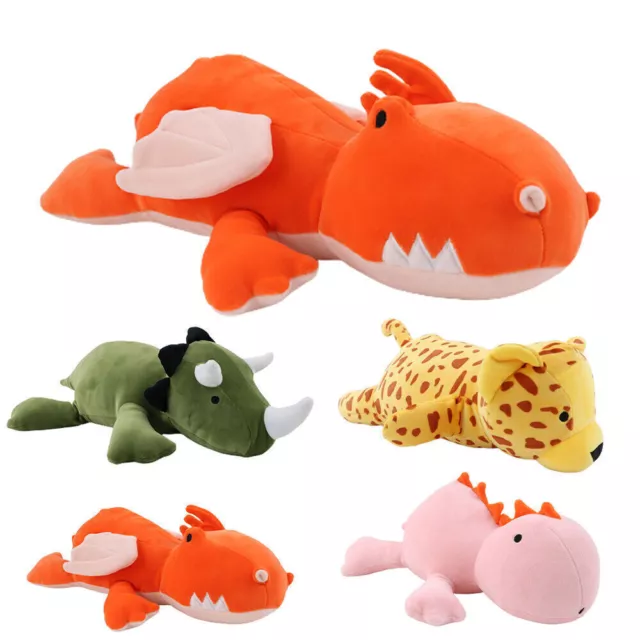 Weighted Dinosaur Soft Plush Toys Dolls Stuffed Pillow Plushie Dino Doll 38cm⊹