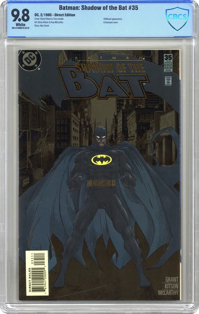 Batman Shadow of the Bat #35D Austin Variant CBCS 9.8 1995 20-416007C-012