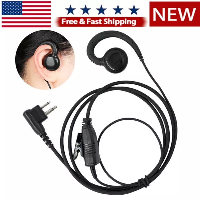 PTT Swivel Earpiece for Motorola CLS1110 CLS1410 CLS1413 CLS1450 CLS1450C Radios