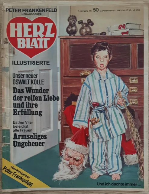 Herzblatt von Peter Frankenfeld Nr. 50 vom 2. Dezember 1971