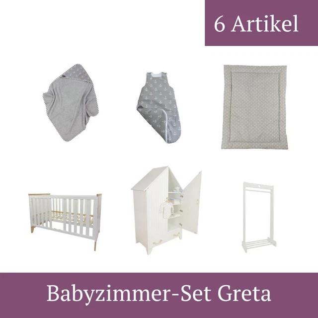Juego de habitación de bebé Greta