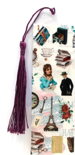 People And Things Vintage Antique Unique Exquisite Laminated Bookmake Women