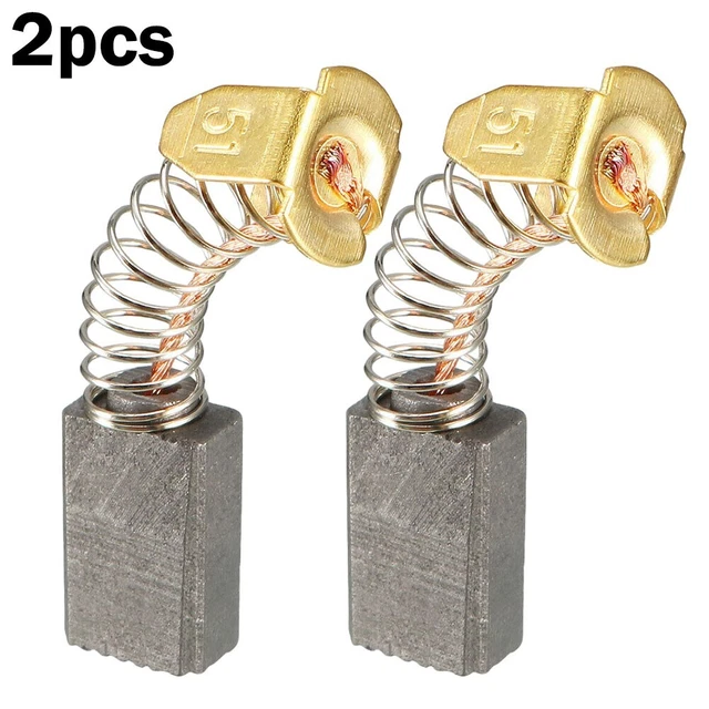 Pack de 2 brosses en carbone haute performance pour moteurs électriques 12 mm x