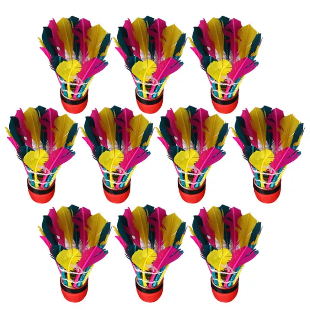 11 Pcs Outdoor Shuttlecocks Nylon Federball Shuttlecocks Für Kinder