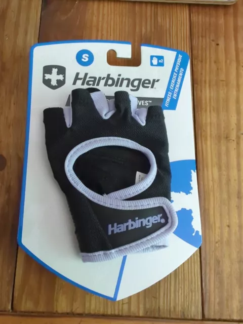 Harbinger Women's Power Weight Lifting Gloves - Periwinkle Harbinger Women's Power Weight Lifting Gloves - Periwinkle