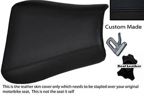 BLACK STITCH CUSTOM FITS TRIUMPH 01-05 SPEED TRIPLE 955 i FRONT SEAT COVER