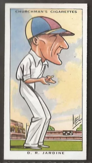 Churchman-Sporting Celebrities 1931-#17- Cricket - Jardine