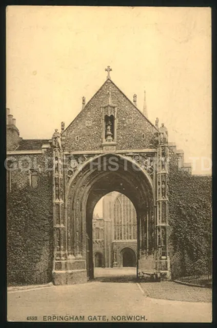 Erpingham Gate Norwich Bild Postkarte