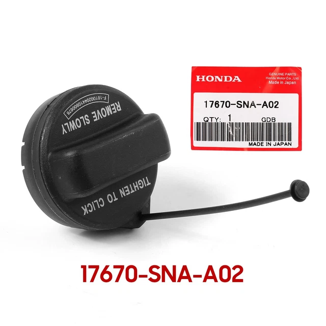 GENUINE OEM GAS Fuel Filler Cap for Honda Accord Fit Civic CRV Odyssey