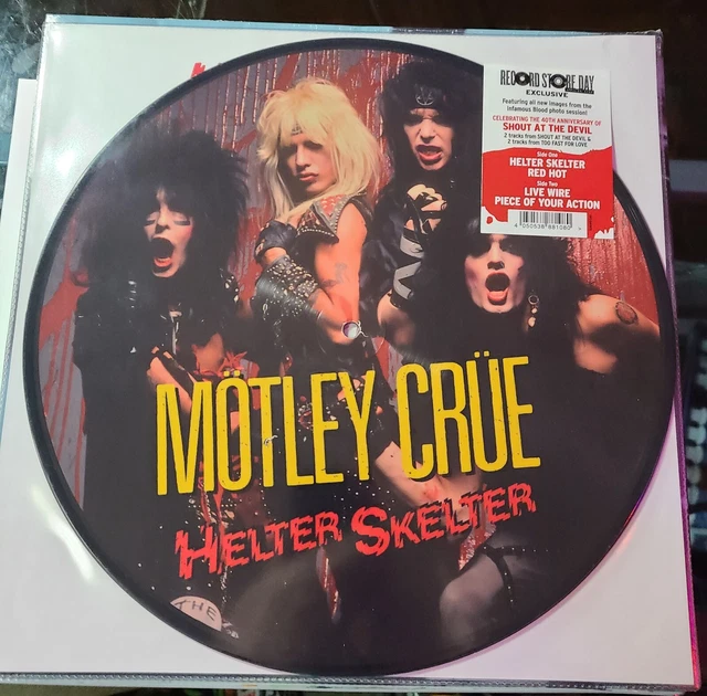 RECORD STORE DAY 2023 Exclusive Motley Crue Helter Skelter Picture Disc