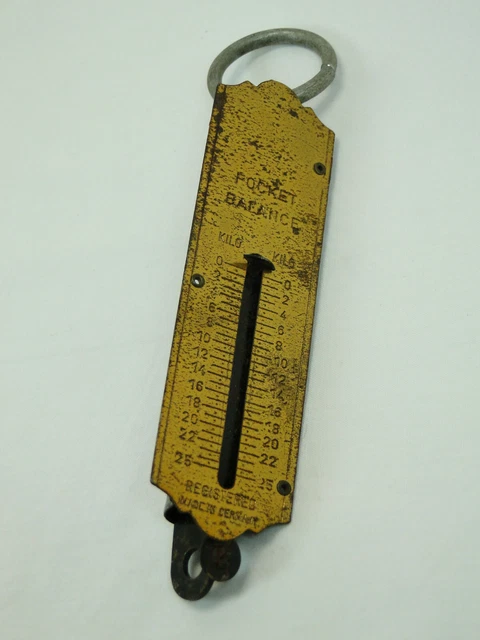 Pocket Balance alte Wage Zugwaage bis 25 KG