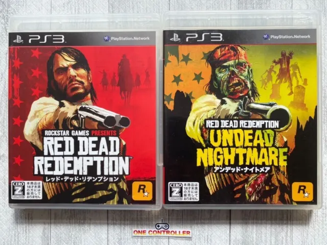 SONY PlayStation 3 PS3 Red Dead Redemption & Undead Nightmare set from Japan