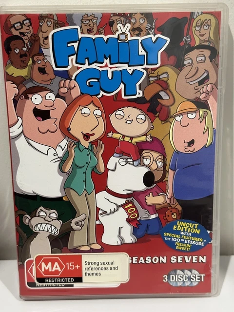 FAMILY GUY SEASON 7 DVD 3 Disc Set Special Features Region 4 FREE SHIPPING 5.90 PicClick AU