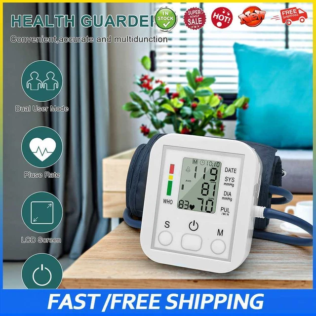 #b Monitor automático BP tonómetro de presión de alta precisión atención médica (A)