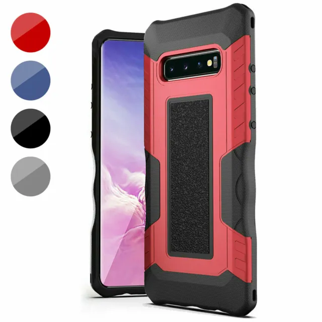 For Samsung Galaxy S10/Plus/S10e Phone Case Heavy Duty Armor Bump Ribs Cover