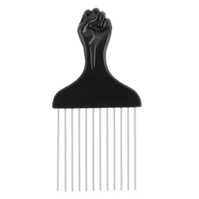 Afro Comb Hair Metal Afro Combs Portable Wide Large Alloy Tooth Hairstyle Comb