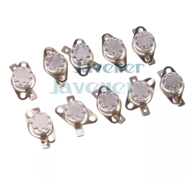 10 x KSD301 NC 85 Celsius Ceramic Temperature Switch Thermostat Controllor 250V