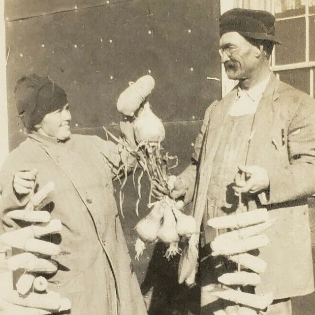 Farmer Farming Man Woman Harvest 1920s San Bernardino County California Photo 61