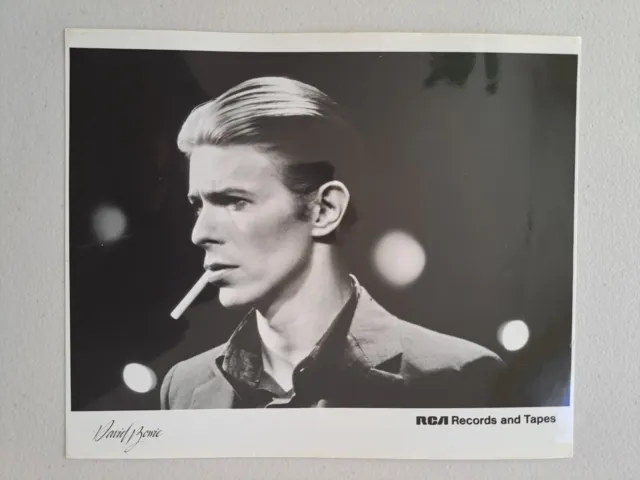 David Bowie Original Record Company Promo Press Kit Marketing Photo Rare #7