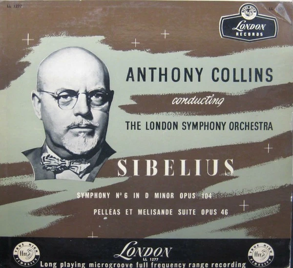 LP ANTHONY COLLINS Sibelius Symphony No. 2 Super Analog Kijc